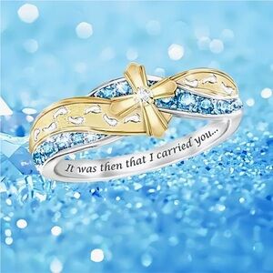 Cross Ring. Various sizes. New